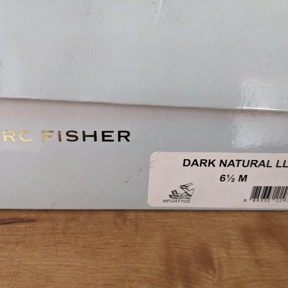NEW Marc Fisher cork summer platforms 6.5 NIB super lightweight - Picture 4 of 4